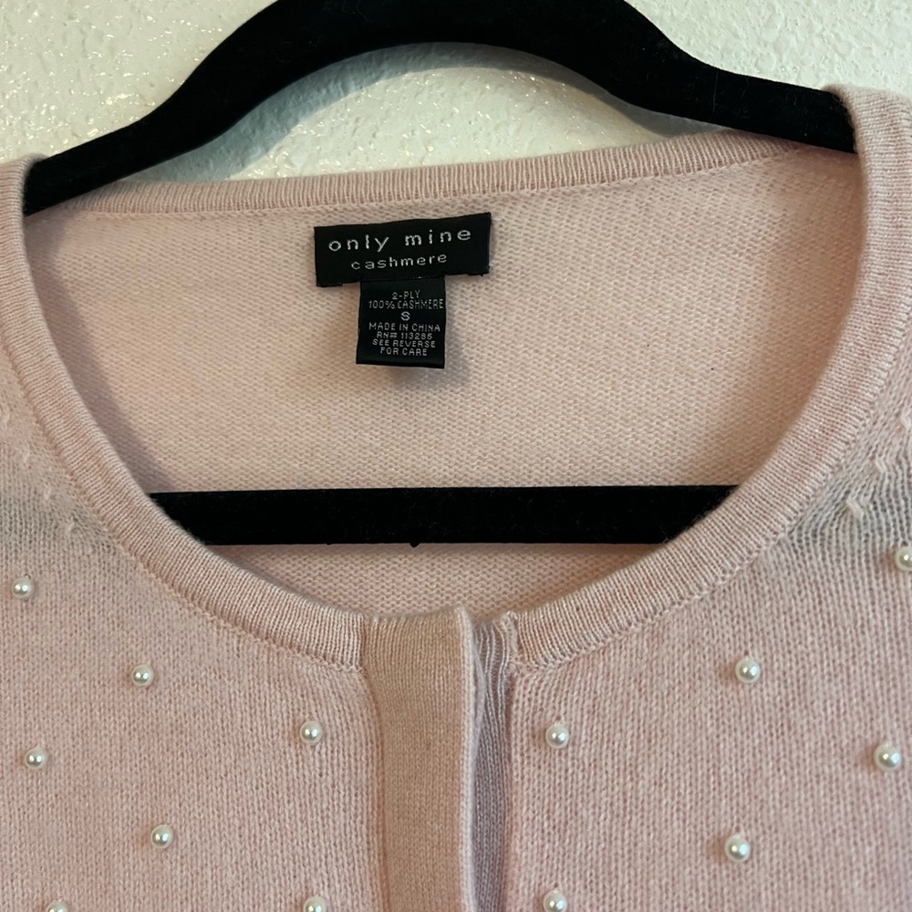 Cashmere Pearl Sweater